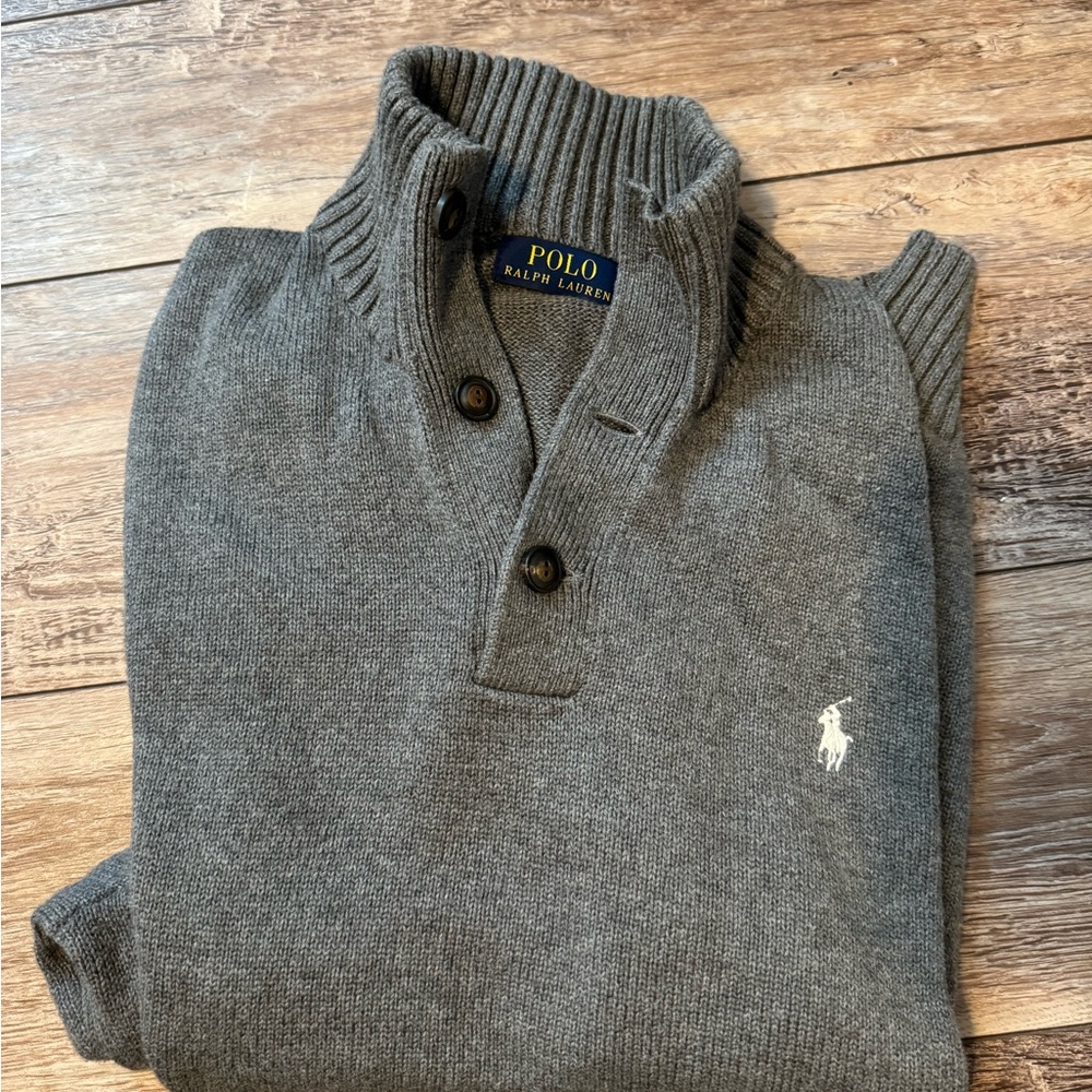 Polo by Ralph Lauren Charcoal Sweater